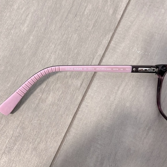 COLE HAAN Glasses Frame Purple - Picture 6 of 6
